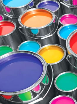 成和では塗料及び塗装資材の卸売、小売を行っています。